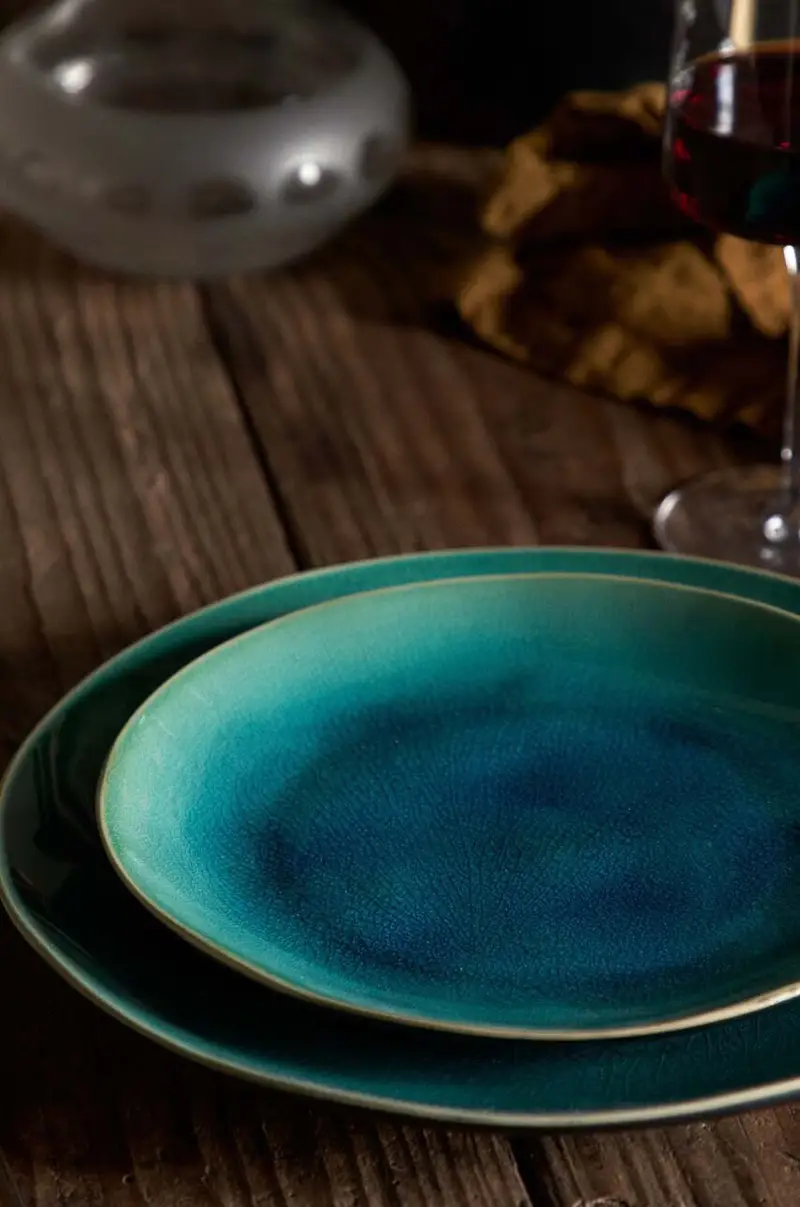 set di piatti da insalata Riviera 21 cm pacco da 6 Turchese miniatura 3