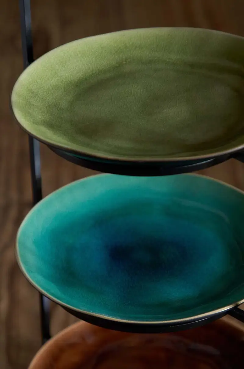 set di piatti da insalata Riviera 21 cm pacco da 6 Turchese miniatura 4