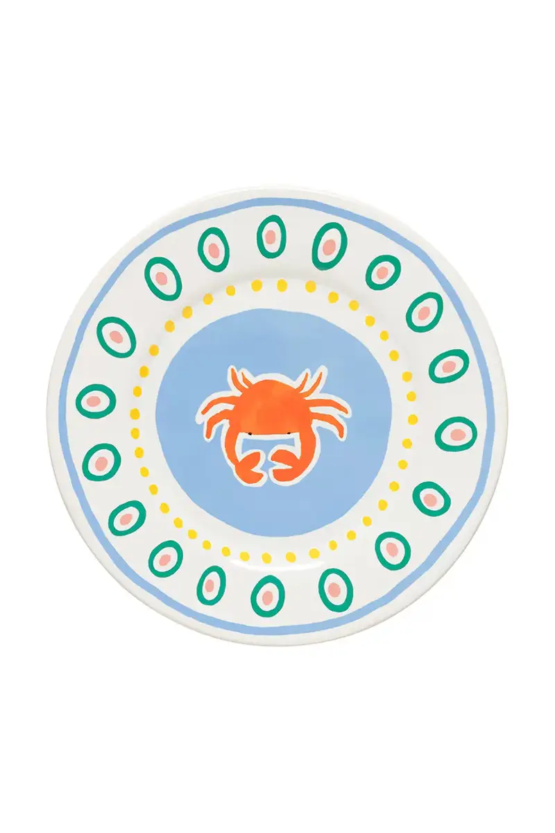 set di piatti da insalata Summer Bliss 22 cm pacco da 6 Multicolore