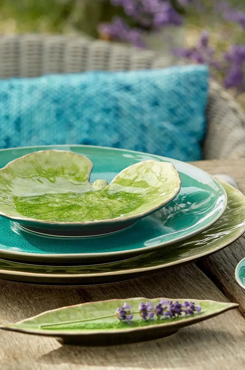 set piatti Riviera Alchemille 18 cm Verde miniatura 2