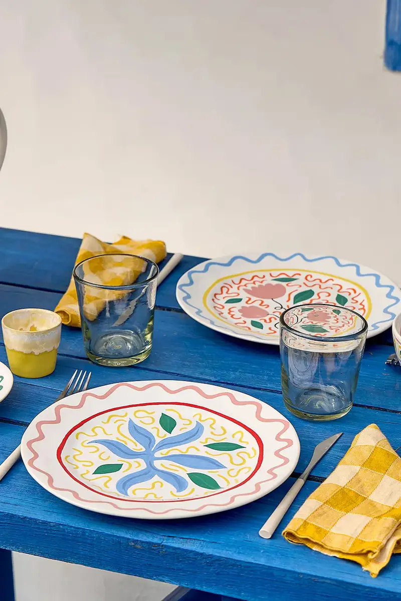 set piatti Summer Bliss 27, 4 cm pacco da 6 Multicolore miniatura 2