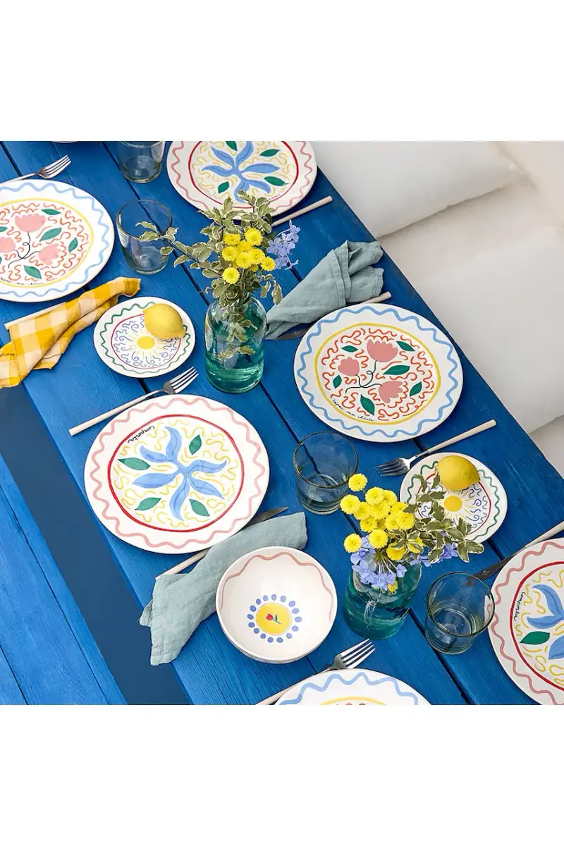 set piatti Summer Bliss 27, 4 cm pacco da 6 Multicolore miniatura 3