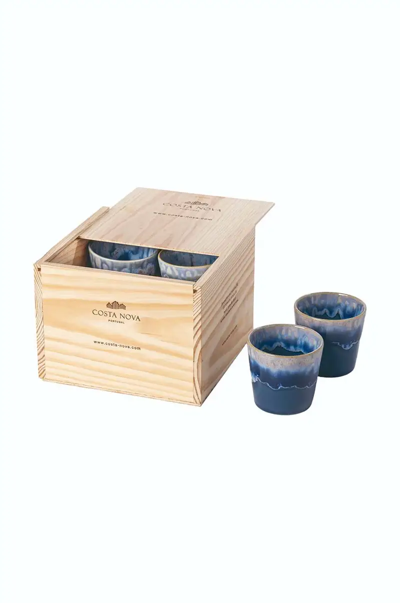 set tazze Grespresso Gift box 190 ml pacco da 8 Blu