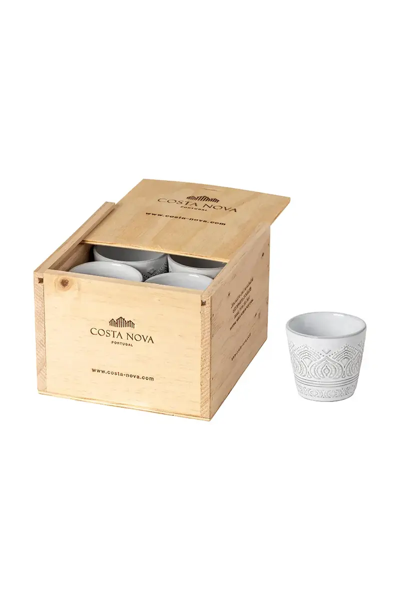 set tazzine da caffe Grespresso Eco Gres pacco da 8 Multicolore