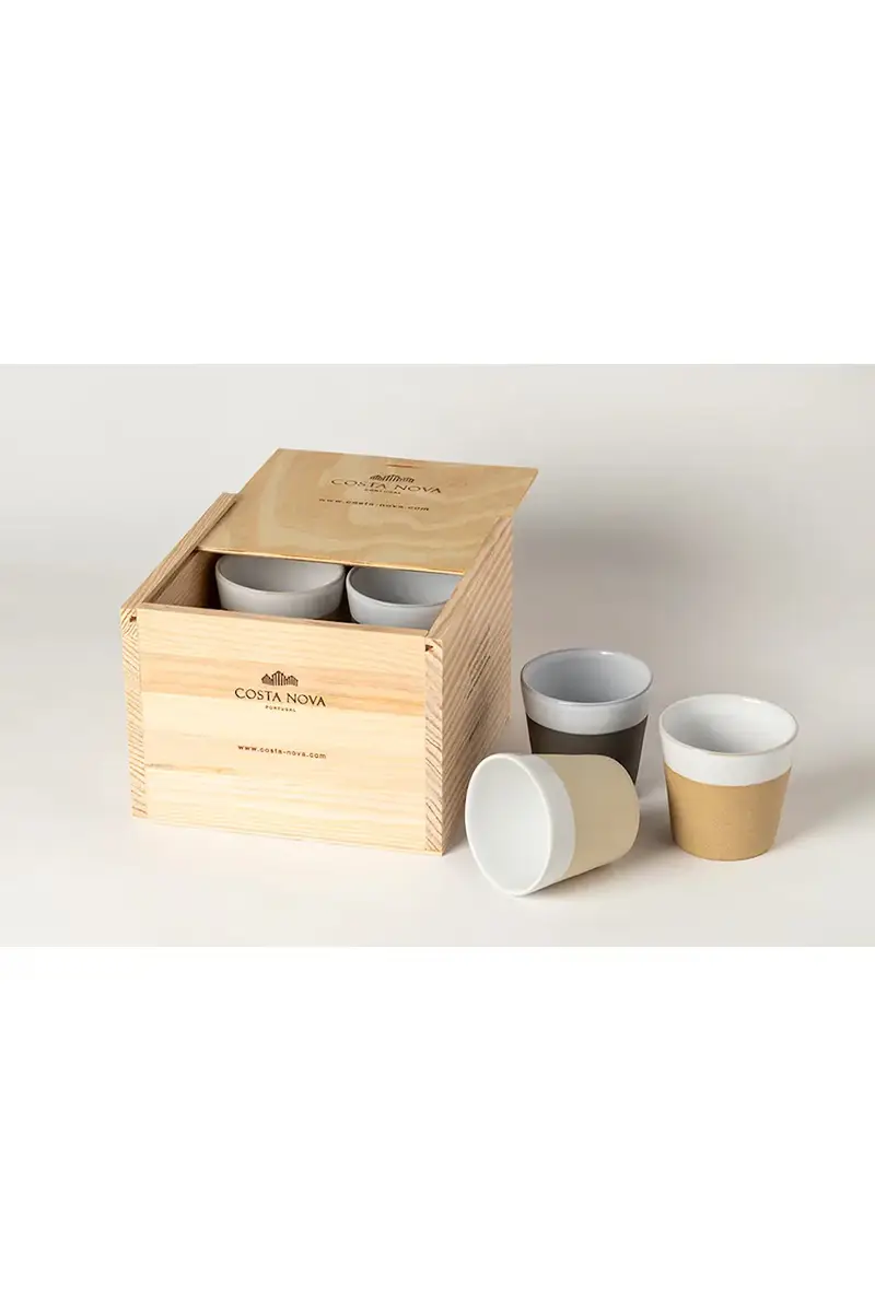 set tazzine da caffe Grespresso Nature pacco da 8 Multicolore miniatura 4