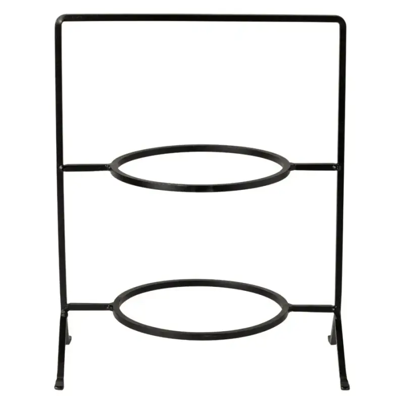 Support metallico rotondo a 2 piani Costa Nova Plano