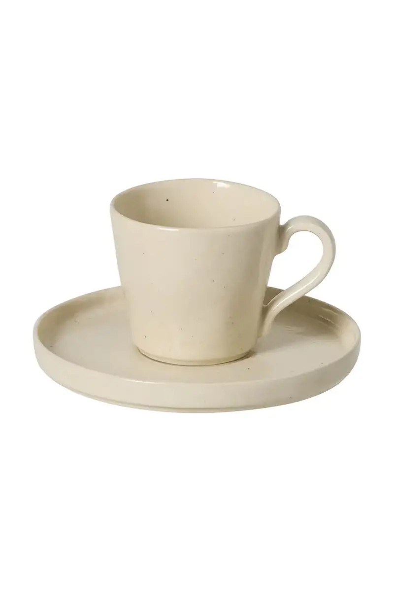 tazzina con piattino Lagoa 210 ml pacco da 6 colore beige