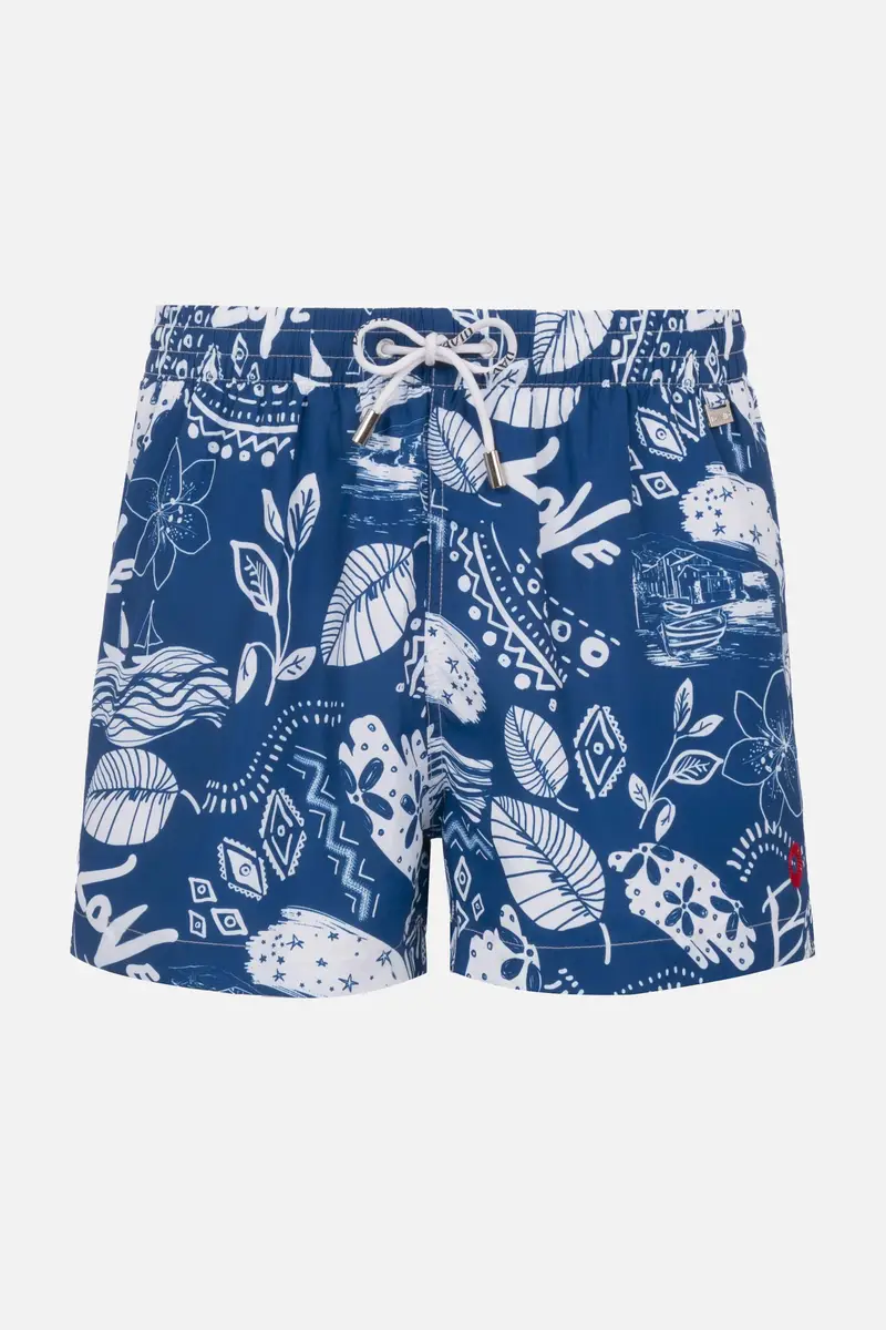 COSTUME BOXER MARE MUNIR | Colore: Multi | Taglia: XL