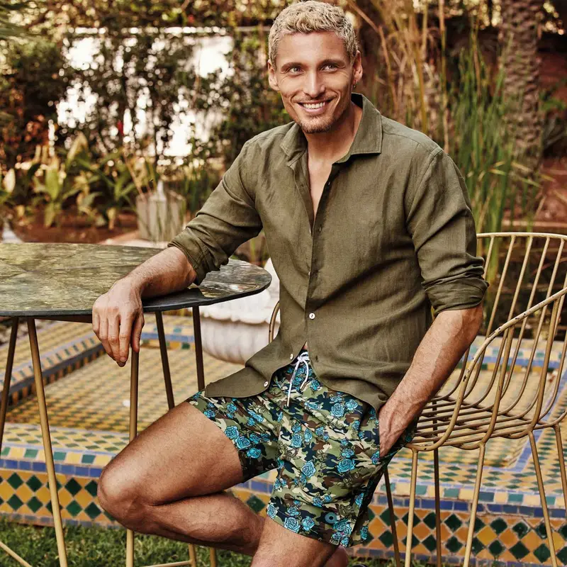 COSTUME BOXER MARE TURQUOISE | Colore: Multi | Taglia: XXL