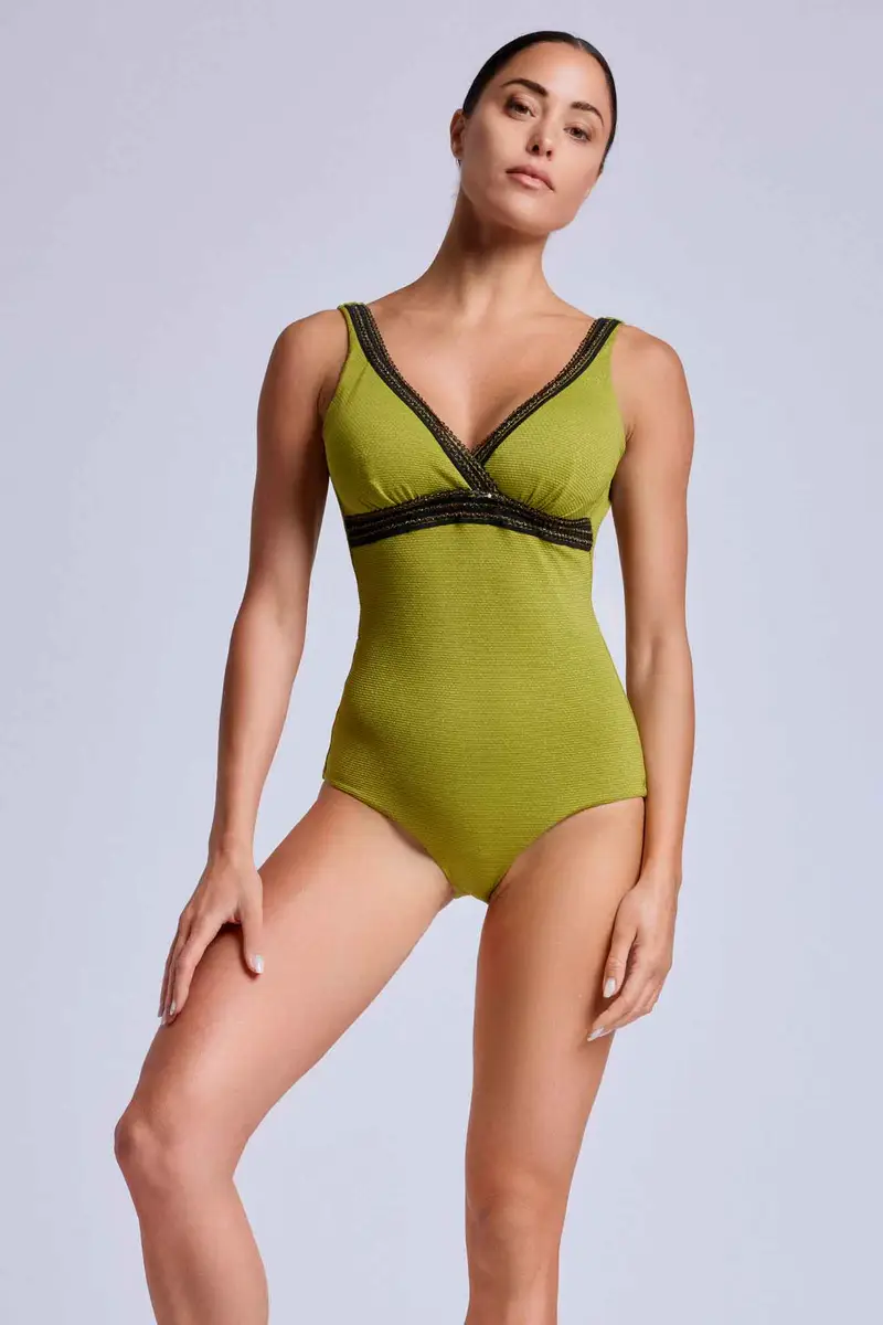 COSTUME INTERO ILDA IN LUREX | Colore: Verde | Taglia: 50