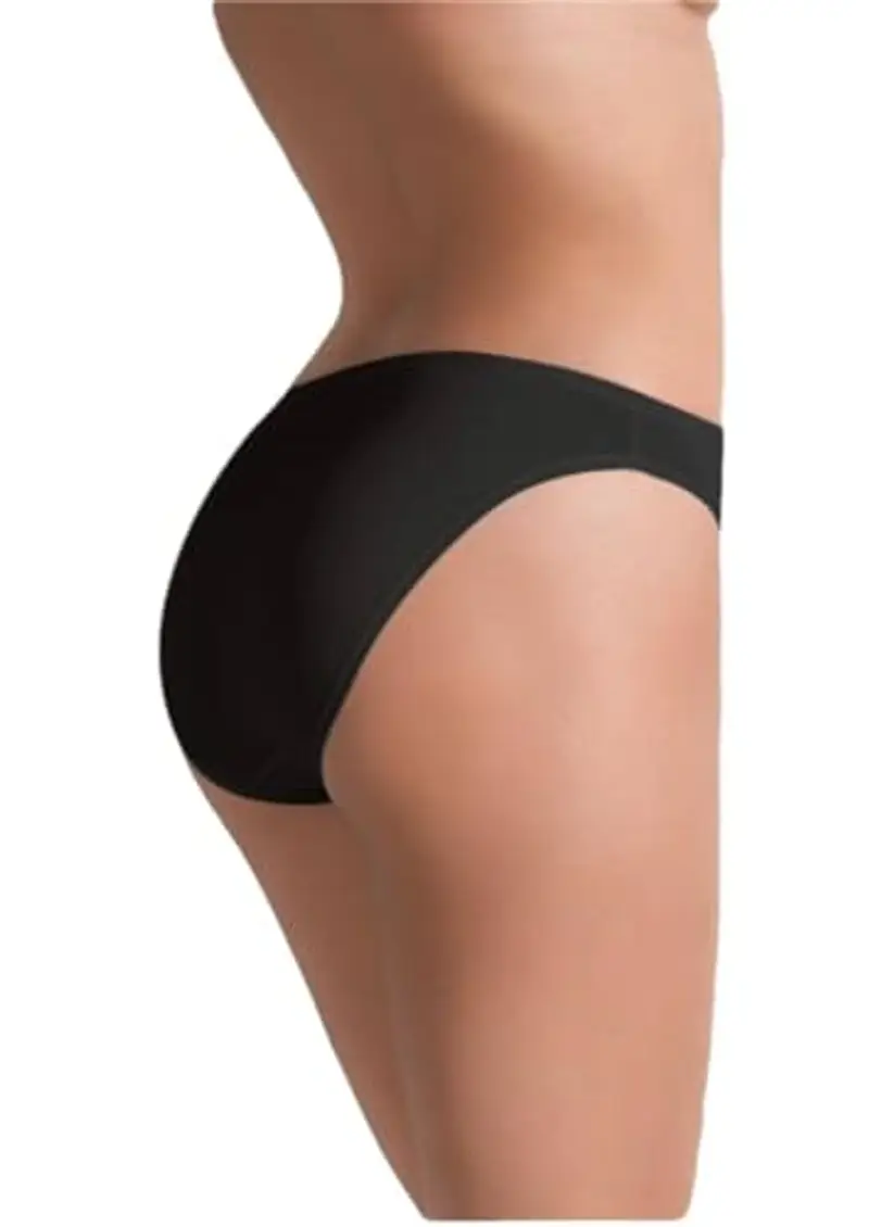 Cotonella Slip Donna Nero 2091249 miniatura 2