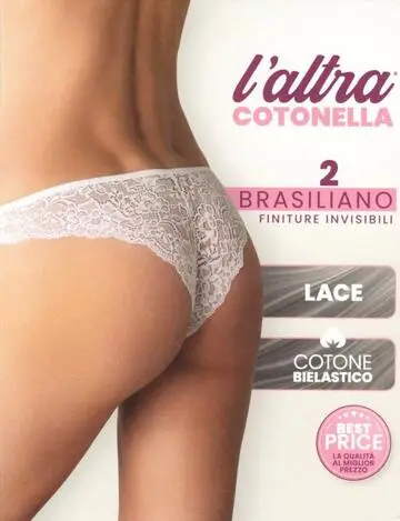 BRASILIANA DONNA COTONELLA GD284- 2 SLIP
