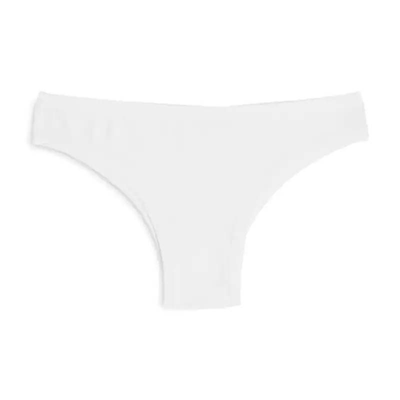 Cotonella, Brasiliano in Morbido Cotone Bielastico - Brasiliano dai Bordi Extracomfort e Comodo Fianco Basso - Confezione da 3 Pezzi - Art. GD139K3