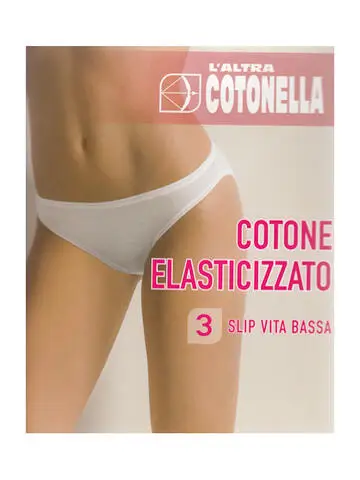 SLIP VITA BASSA DONNA COTONELLA 3165- 3 PAIA