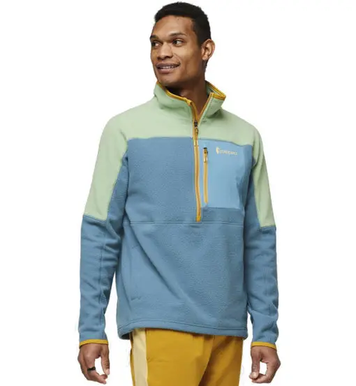 Abrazo Fleece Half-Zip - felpa in pile - uomo Light Blue