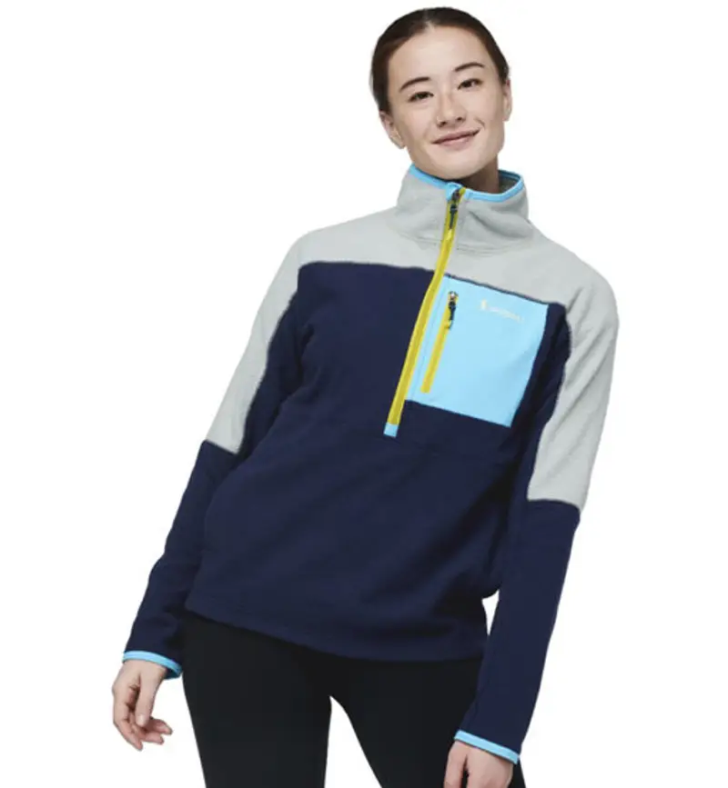 Abrazo Fleece Half-Zip W - felpa in pile - donna Dark Blue