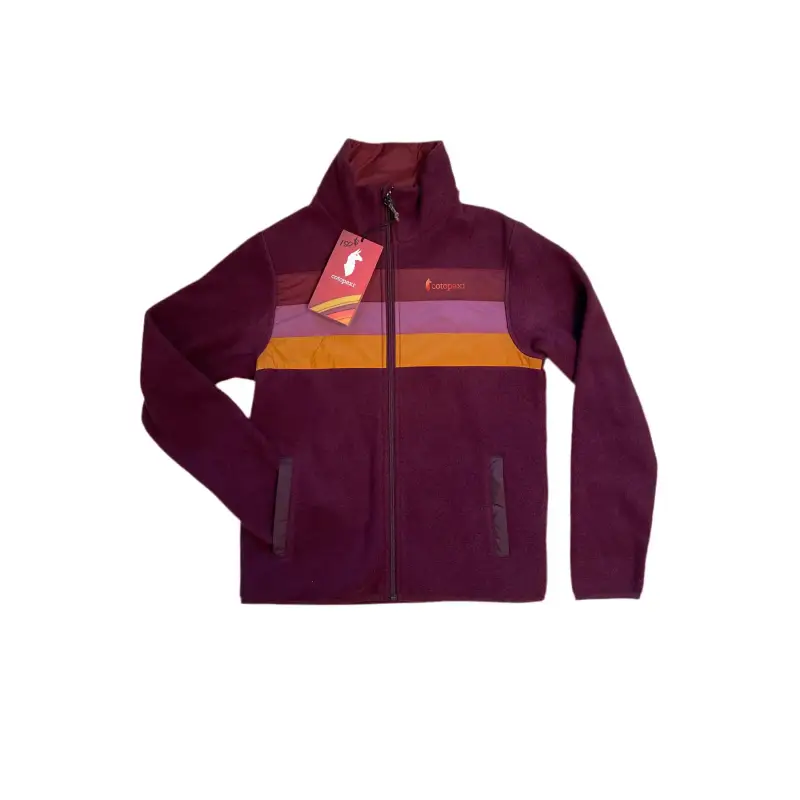 Felpa Teca Fleece con zip intera da donna Cotopaxi