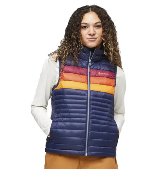 Fuego Down - gilet in piuma - donna Blue