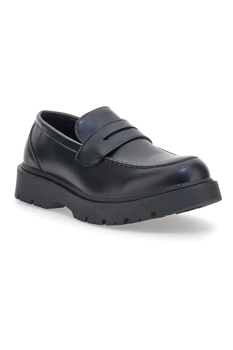 Mocassini Neri Con Bocca di Leone Cotton Belt Rocco [NERO] miniatura 2