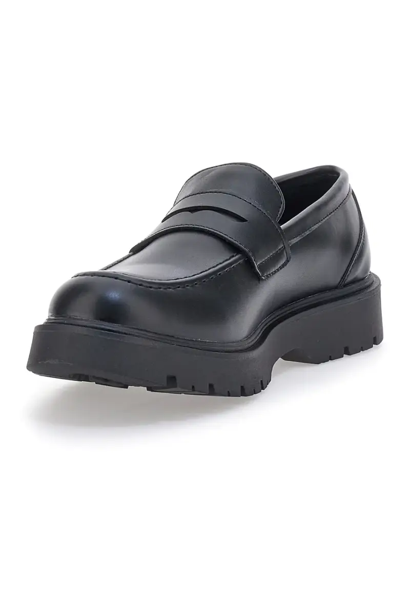 Mocassini Neri Con Bocca di Leone Cotton Belt Rocco [NERO] miniatura 3