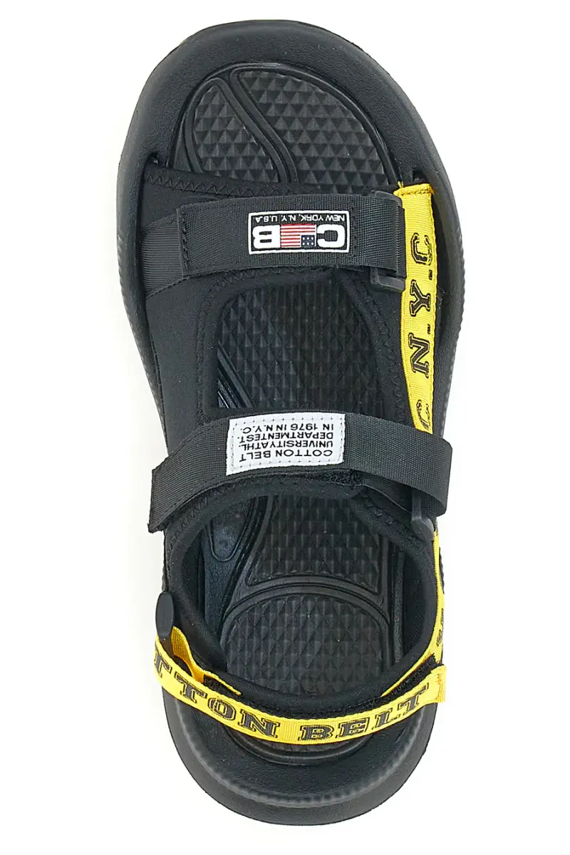 Sandali Sportivi Cotton Belt 219048 Neri [NERO] miniatura 5