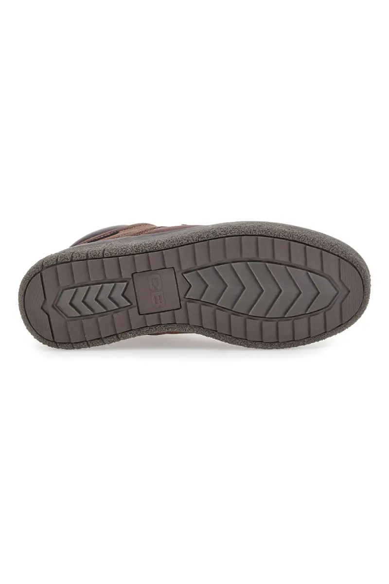 Scarpe alte marroni imbottite fondo robusto Cotton belt CBM524A0602 [MUSCHIO] miniatura 5