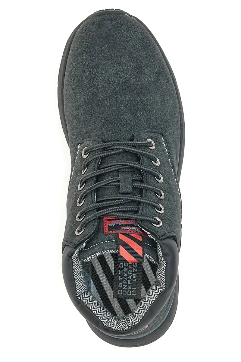 Scarponcino Mid-Cut Cotton Belt Copenaghen Nero [NERO] miniatura 5