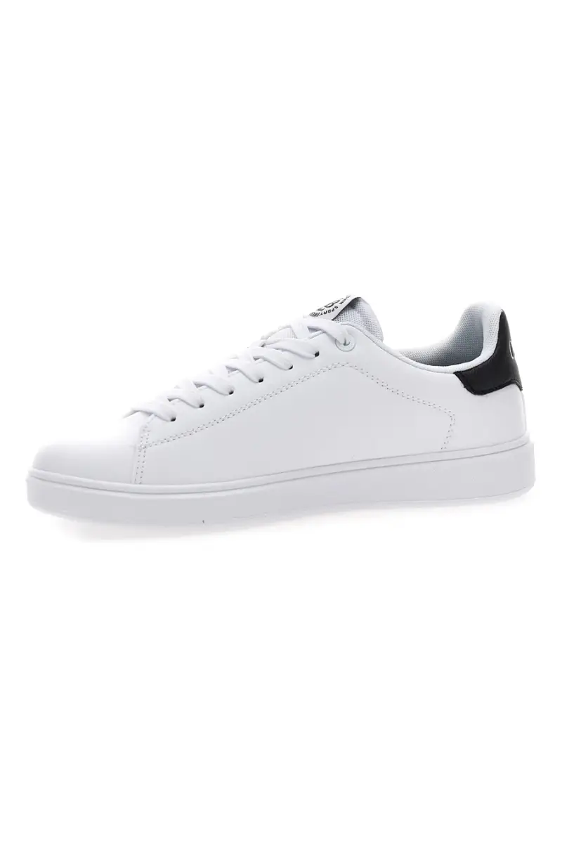 Sneakers bianche con dettagli neri in pelle Cotton Belt GTZ 3 0 LTH [WHITE miniatura 5