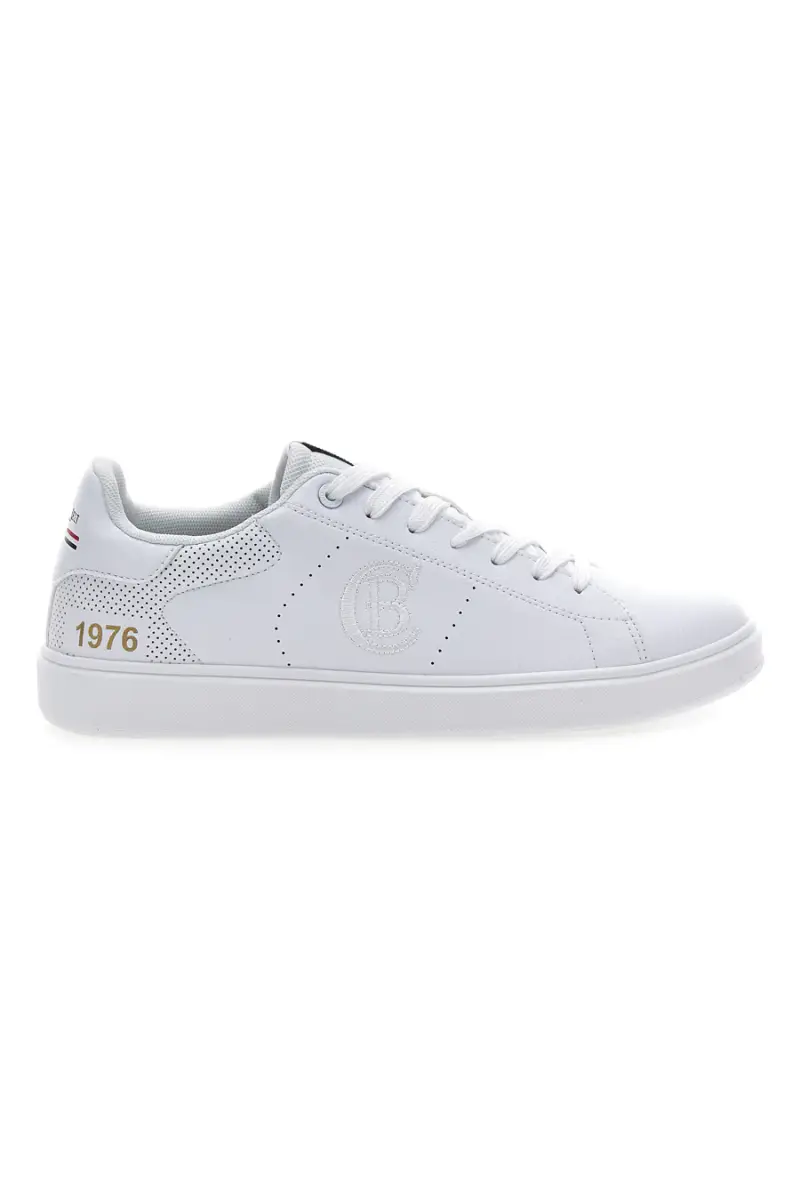 Sneakers bianche con logo impresso Cotton belt GTZ 4 0 LTH [BIANCO