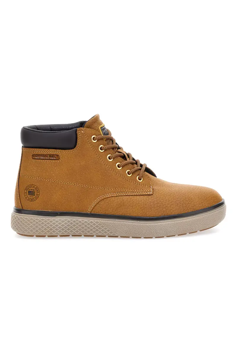 Sneakers Mid-Cut Ocra Cotton Belt CBM424A00 [TAN]