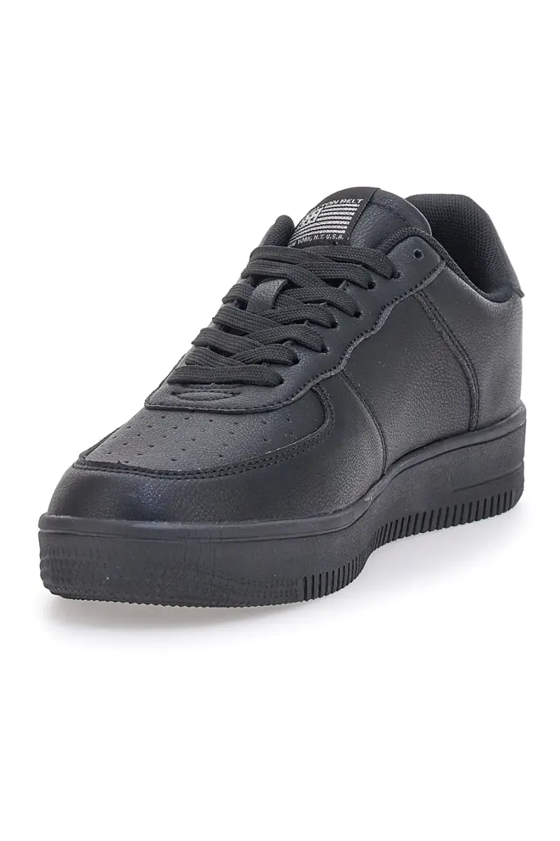 Sneakers nere con tomaia traforata COTTON BELT RFM424H00 [NERO] miniatura 3