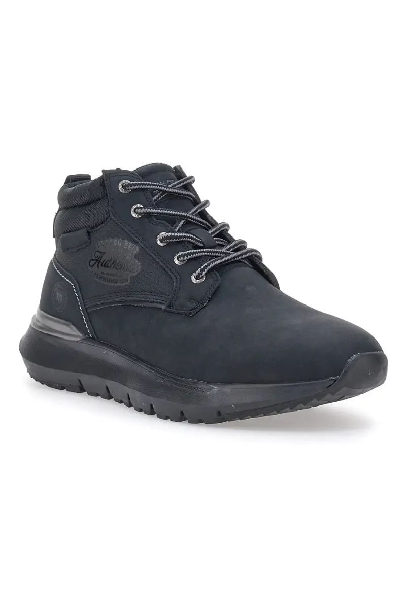 Sneakers Nere Cotton Belt Amsterdam [NERO] miniatura 2