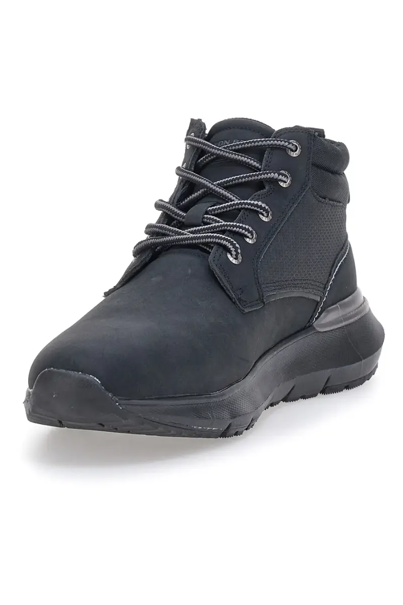 Sneakers Nere Cotton Belt Amsterdam [NERO] miniatura 3