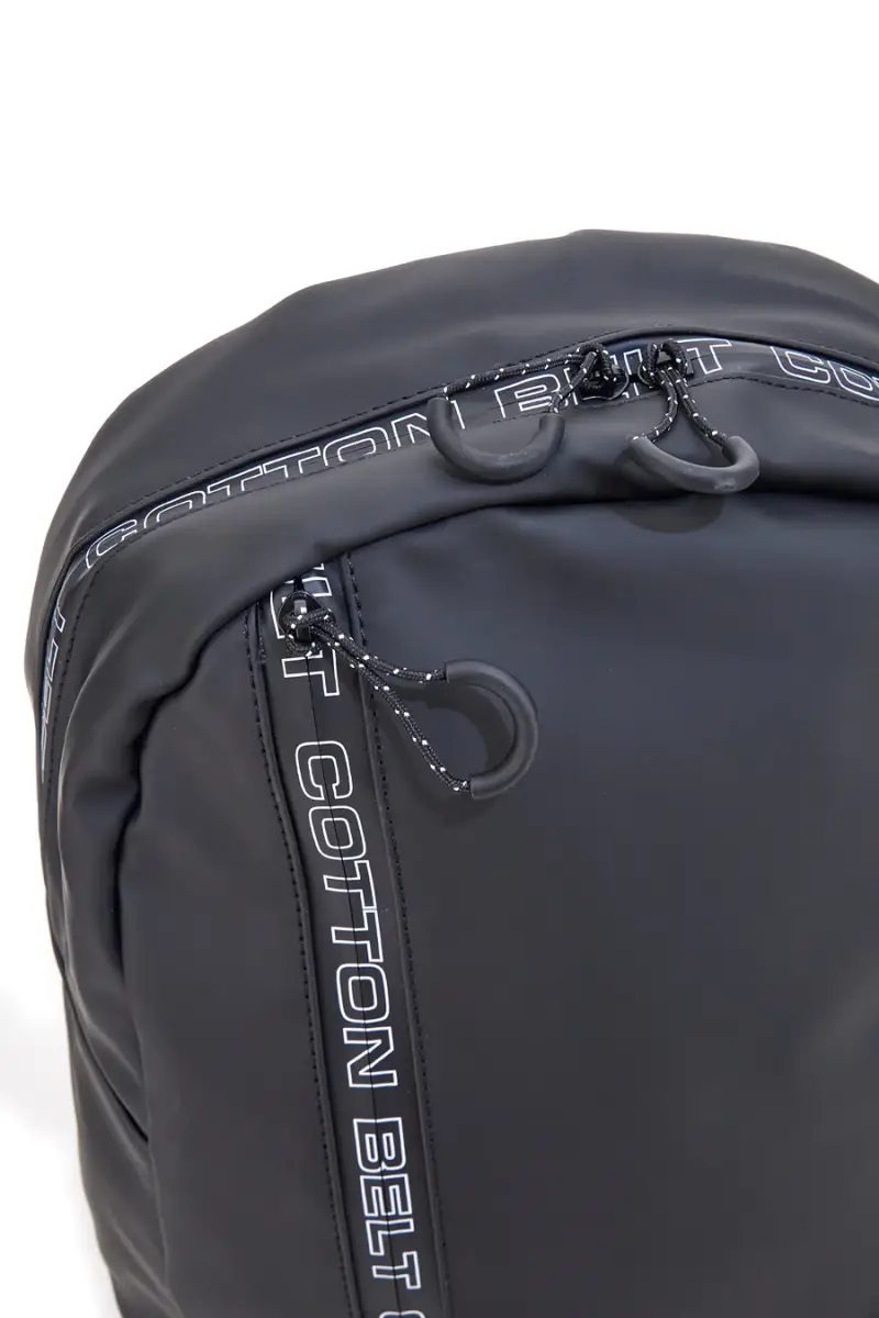 Zaino nero con spallacci regolabili Cotton belt K19-017-B051 [NERO] miniatura 2