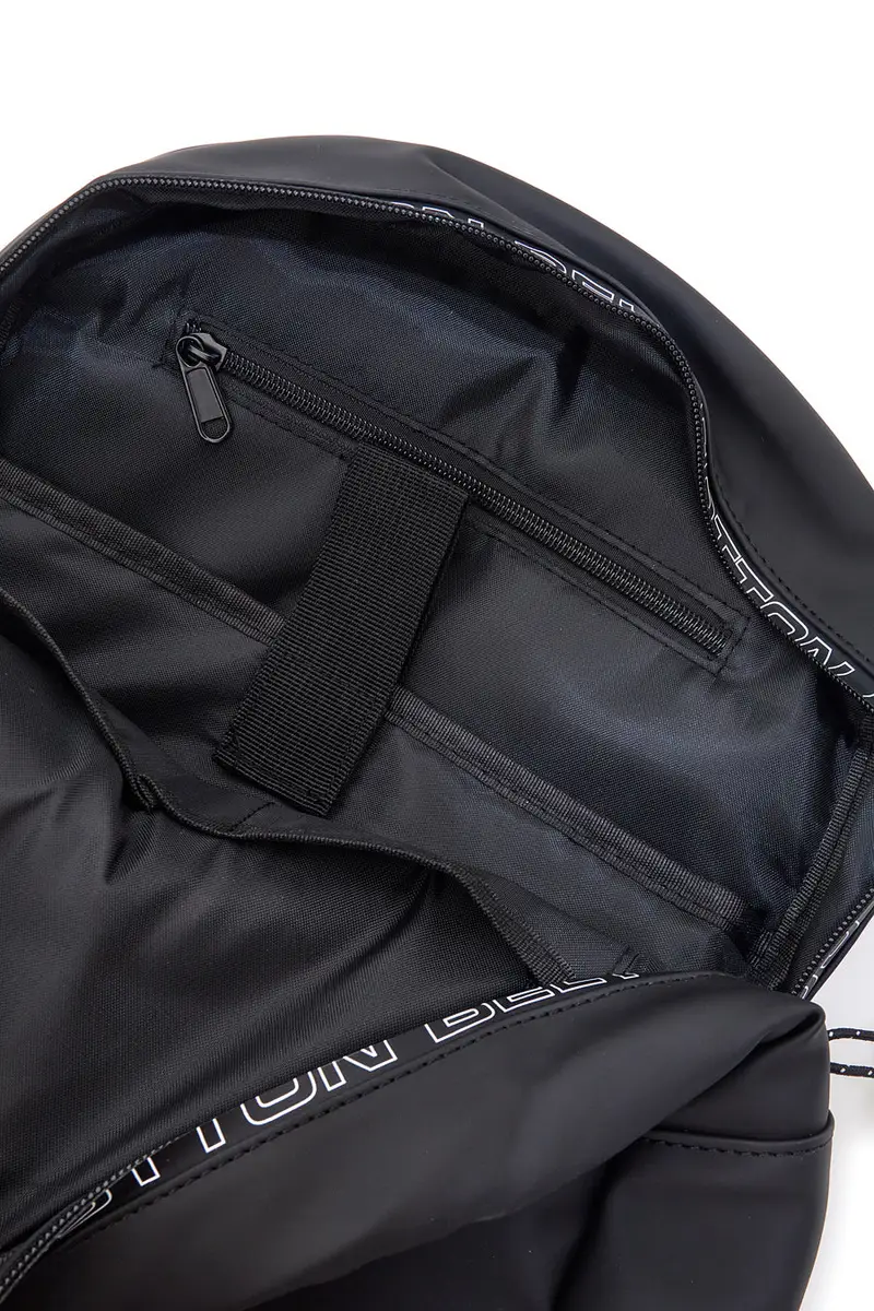 Zaino nero con spallacci regolabili Cotton belt K19-017-B051 [NERO] miniatura 3