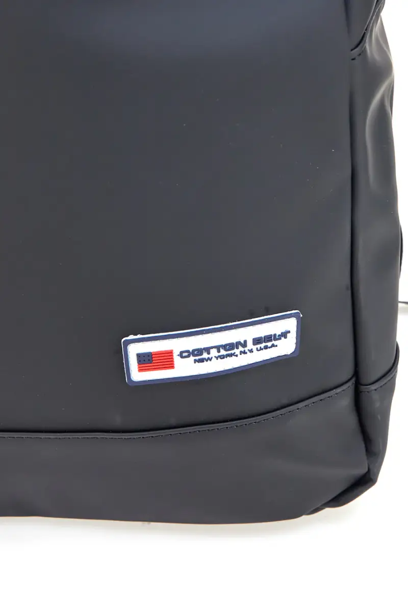 Zaino nero con spallacci regolabili Cotton belt K19-017-B051 [NERO] miniatura 5