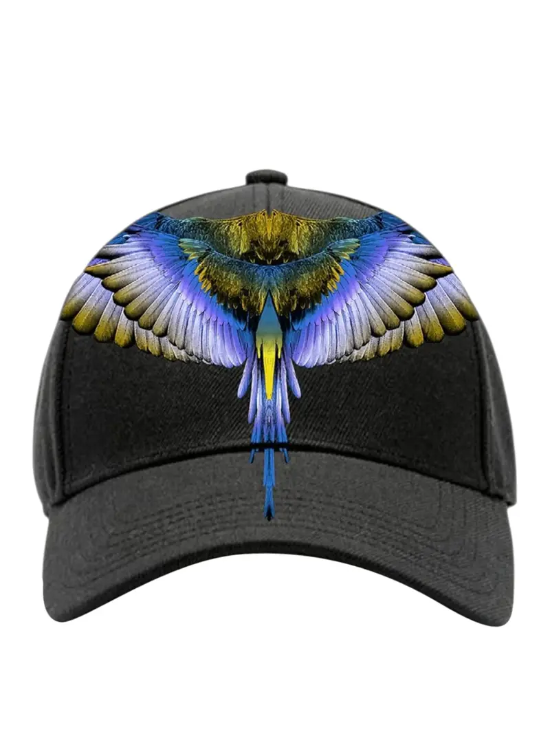 berretto con visiera county of milan da uomo - nero