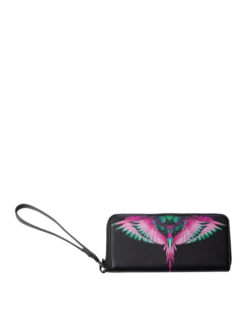 portafoglio county of milan da uomo - nero