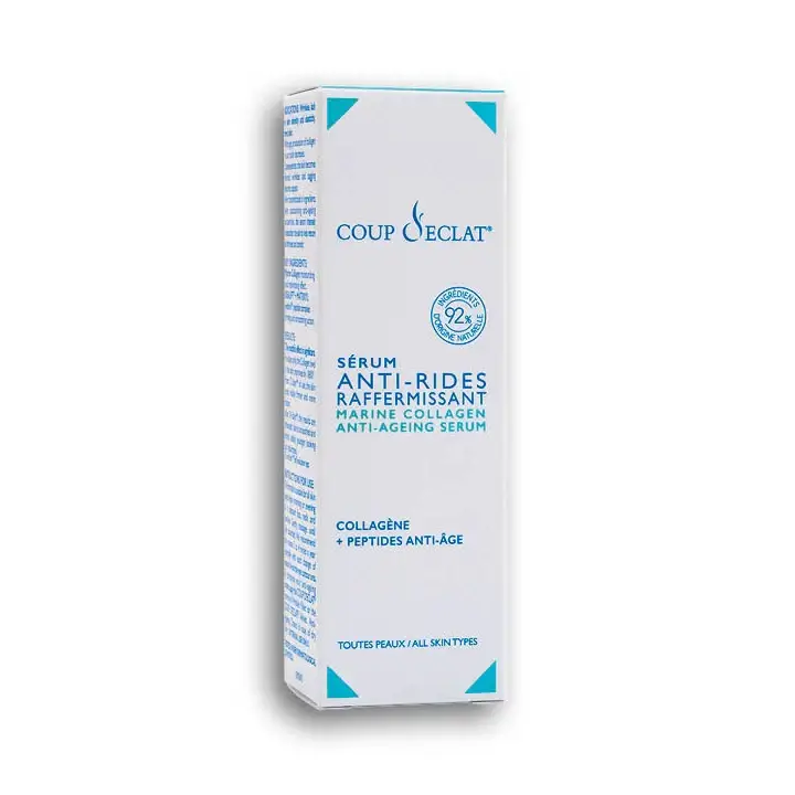 Siero rassodante antirughe con collagene marino 30ml