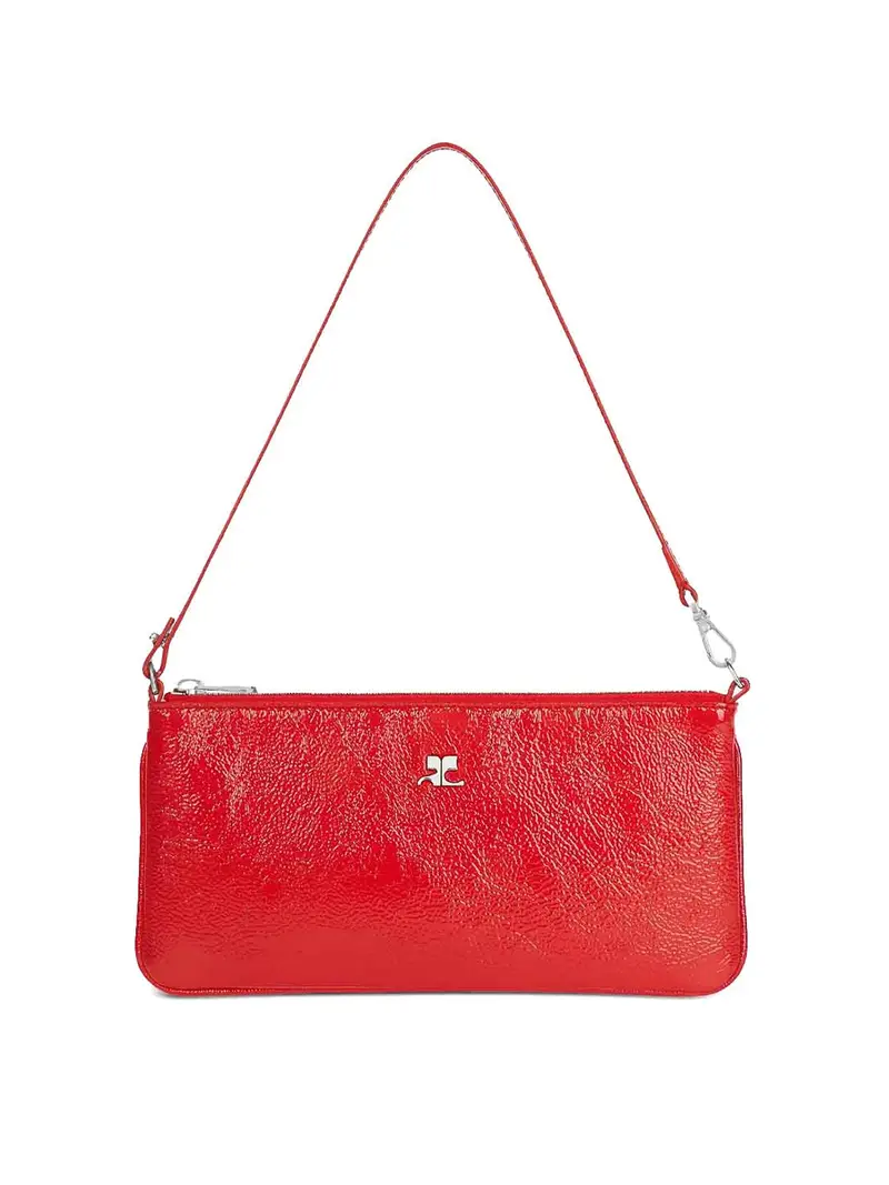 Borsa Naplack Con Logo Rosso