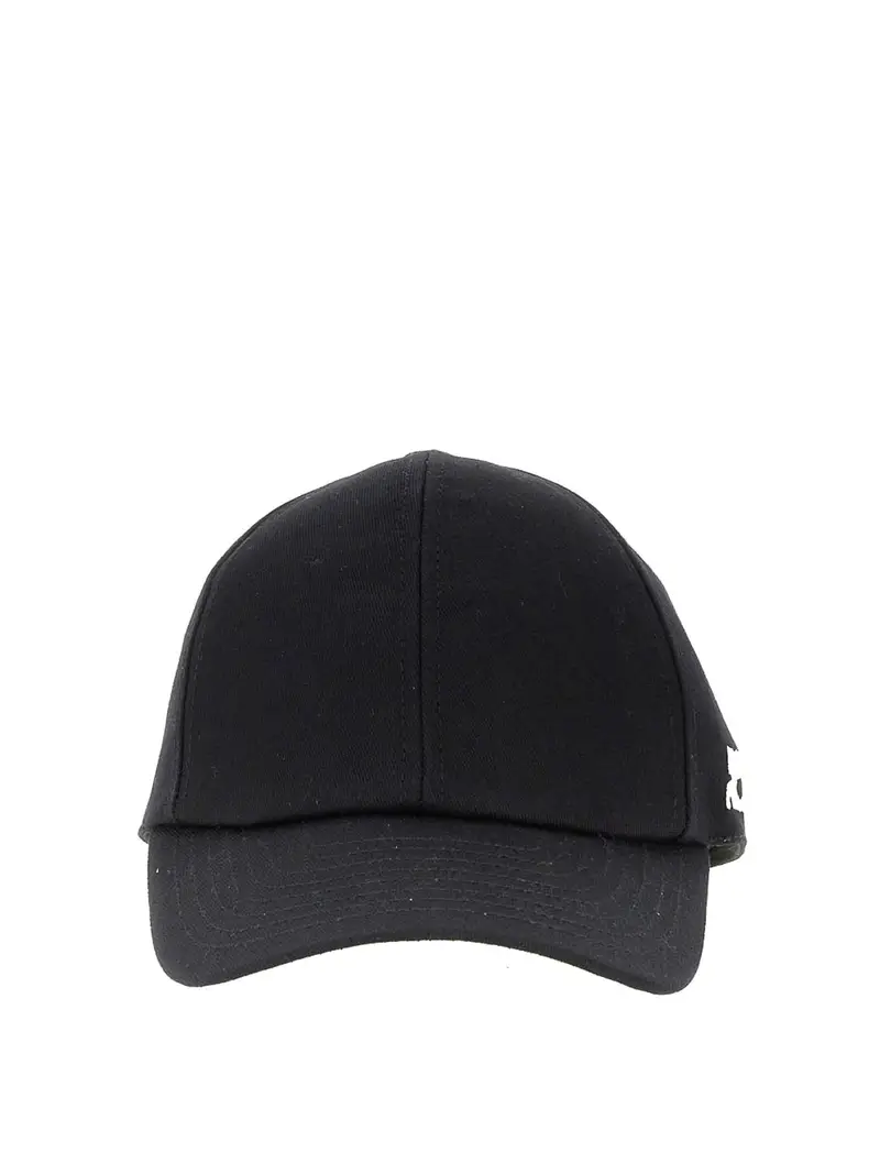 Cappello da baseball con logo Nero
