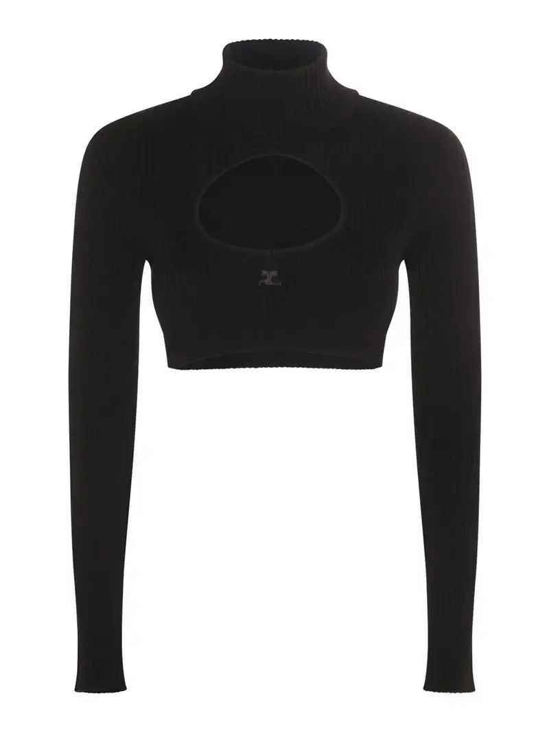 Courreges Cardigan Nero 3315753