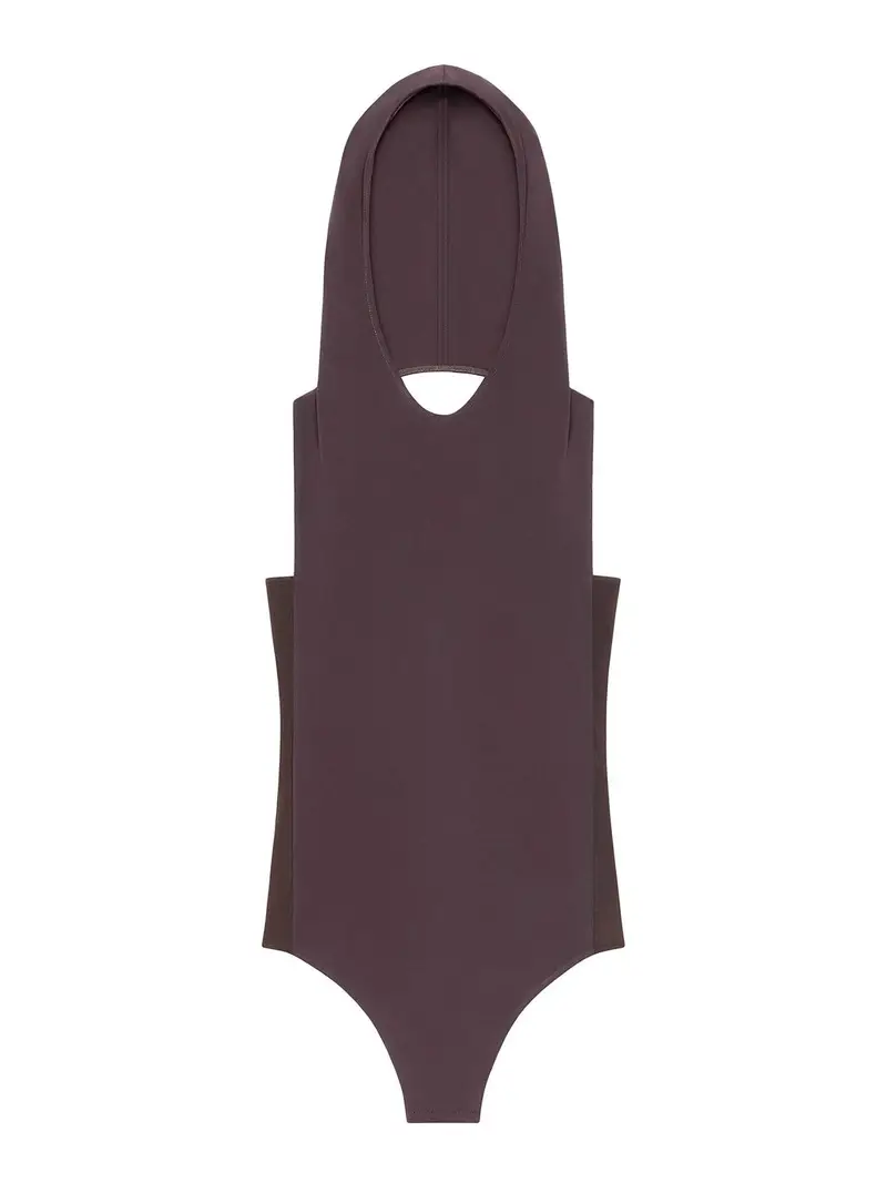 Corpicio incappucciato Marrone