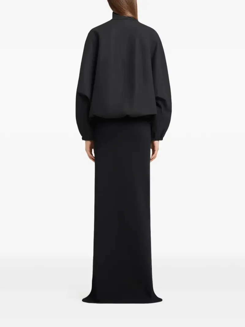 Courrèges - Giacca bomber NERO miniatura 2