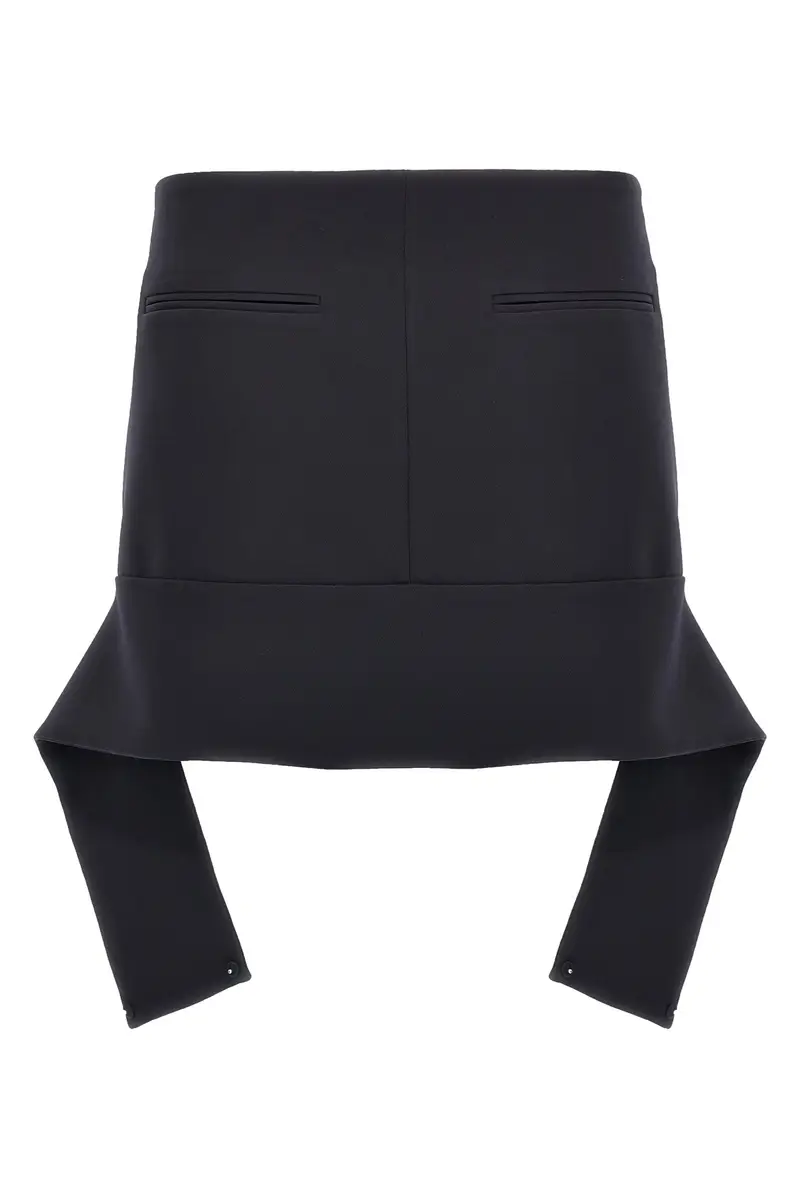 Gonna Reversed Belt Mini Blu