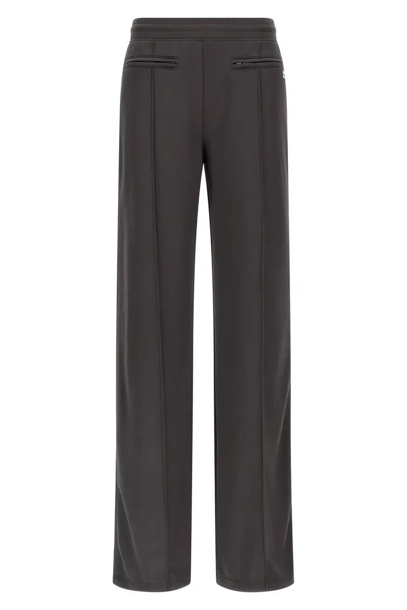 Courreges Tuta da Jogging Grigia in Poliestere