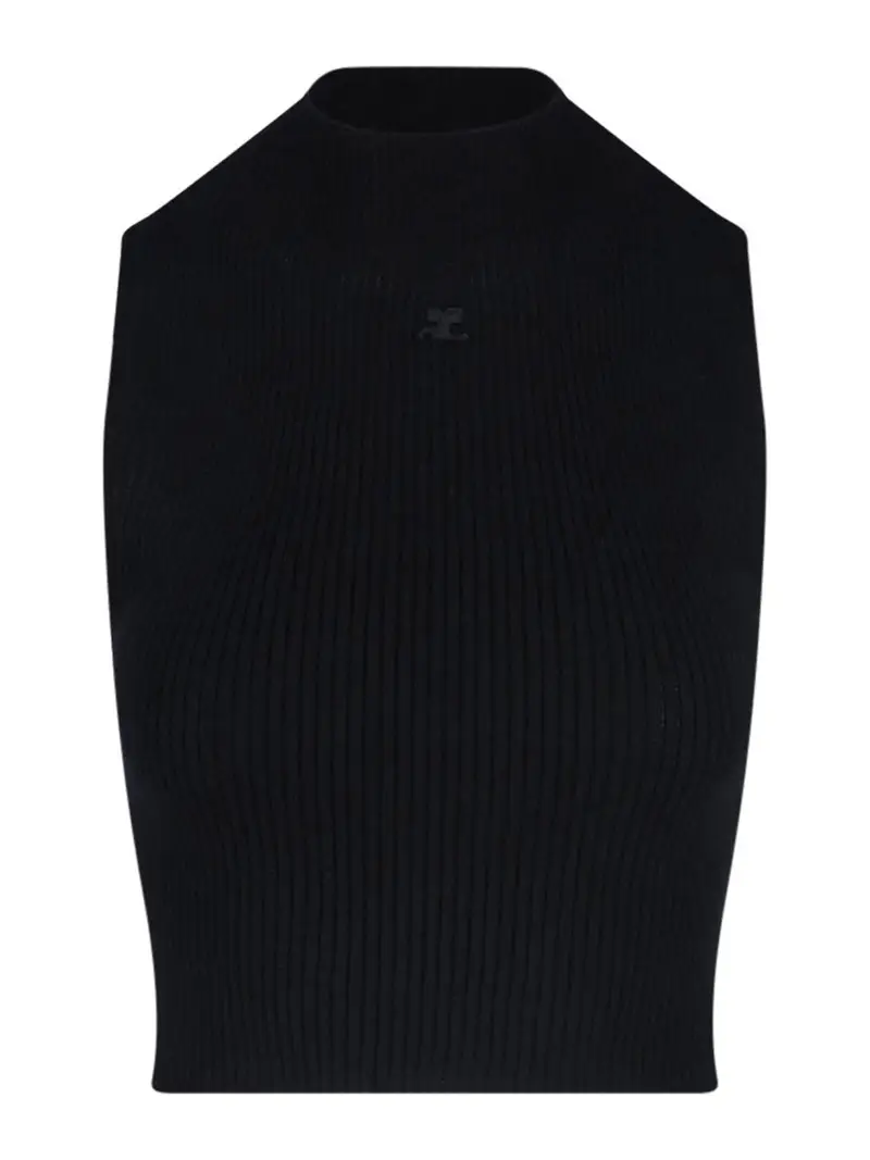Courreges Top Nero 3346524