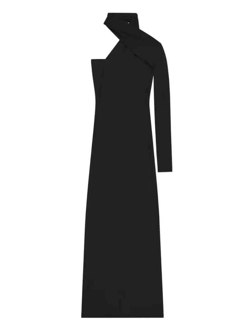 maxi dress courreges NERO