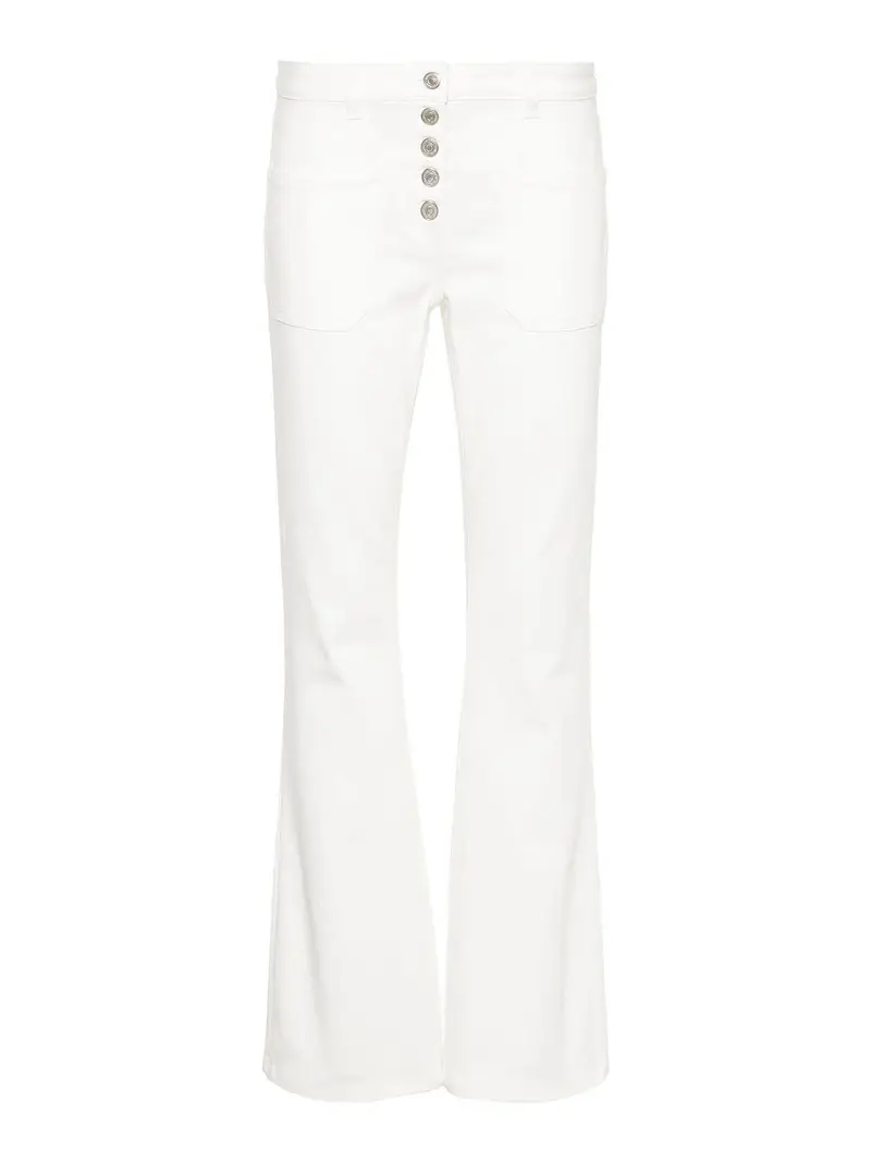Pantaloni Bootcut Multiflex Bianco
