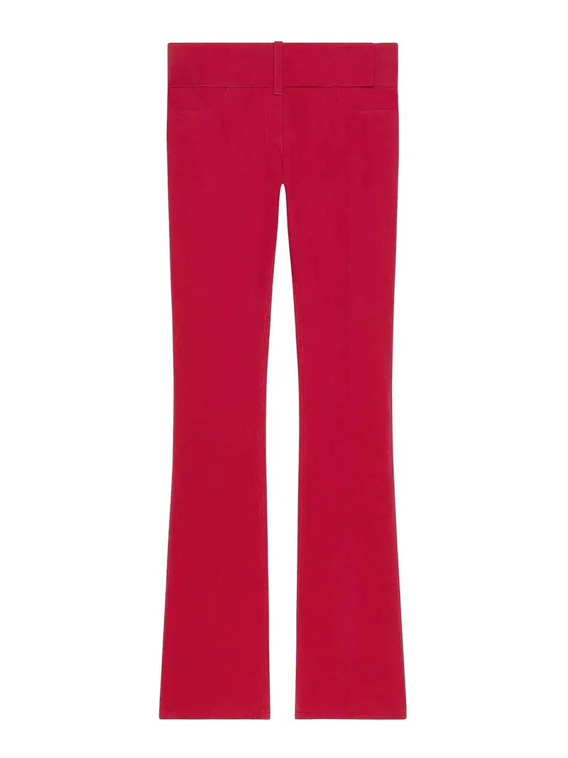 Pantaloni di bootcut Rosso